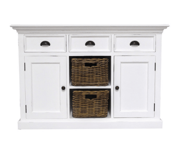 NovaSolo Halifax Contrast B129CT Halifax Contrast Buffet w/ 2 baskets Buffet NovaSolo